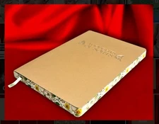 Ecokind Journal U Style: Soft PU cover, Printed Edge, 120 Sheet, 8”x9.75” Tan