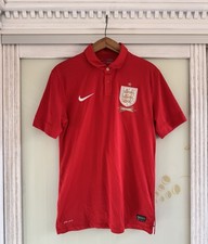 England 2013-2014 Away Soccer Jersey Football Kit Shirt Size M