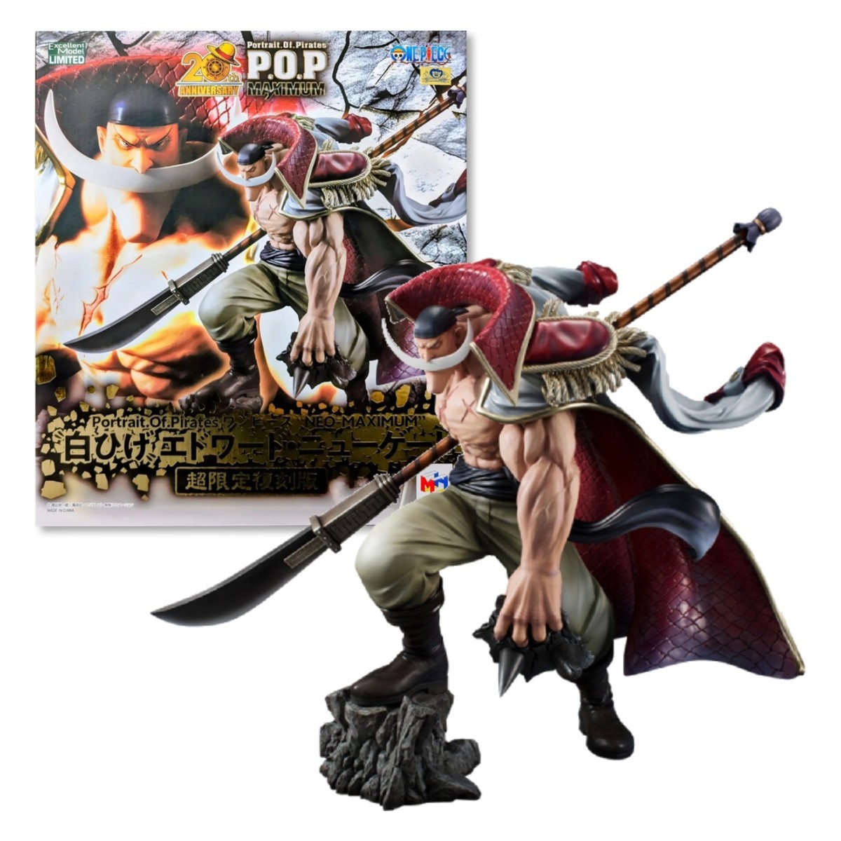 Portrait.Of.Pirates P.O.P ONE PIECE NEO-MAXIMUM WHITE BEARD