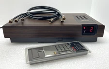 VINTAGE ZENITH CABLE TV BOX ST1601 w Z-TAC SPACE COMMAND REMOTE CONTROL