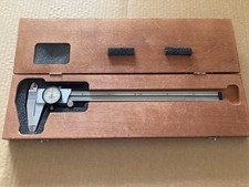 Starrett 120-12 Dial Caliper W/Case White Face, 0-12" Machinist Tools