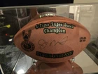Joe Montana Autographed Wilson NFL Football