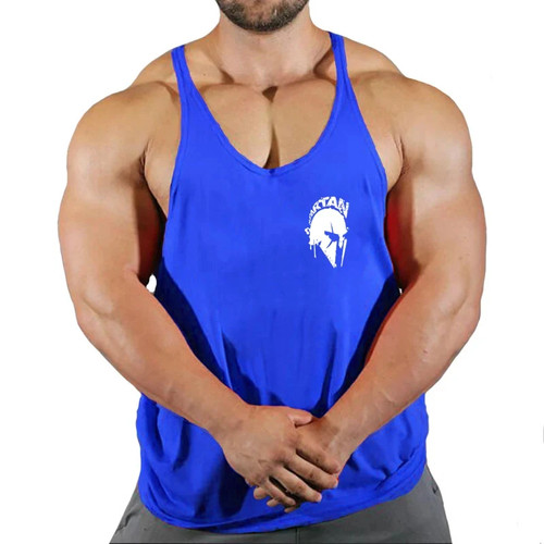 Gym Man Workout Bodybuilding Shirt Men Singlets Stringer Undershirt Vests - Afbeelding 19 van 50
