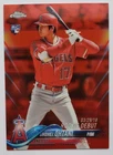 SHOHEI OHTANI 2018 Topps Chrome Update #HMT32 RC Red Refractor (#14/25) Rookie