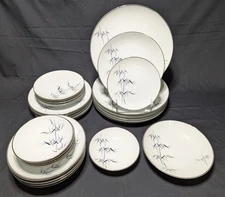 Vintage Noritake Nippon Bamboo Toki Kaisha China Set 30 Pc Service For 6