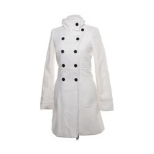 Zara Trafaluc, Mantel, Damen, Größe: XS, Weiß, Polyester #9i0
