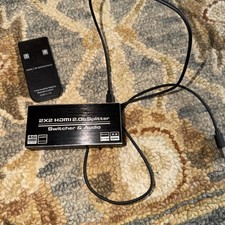 2x2 HDMI 2.0b Splitter