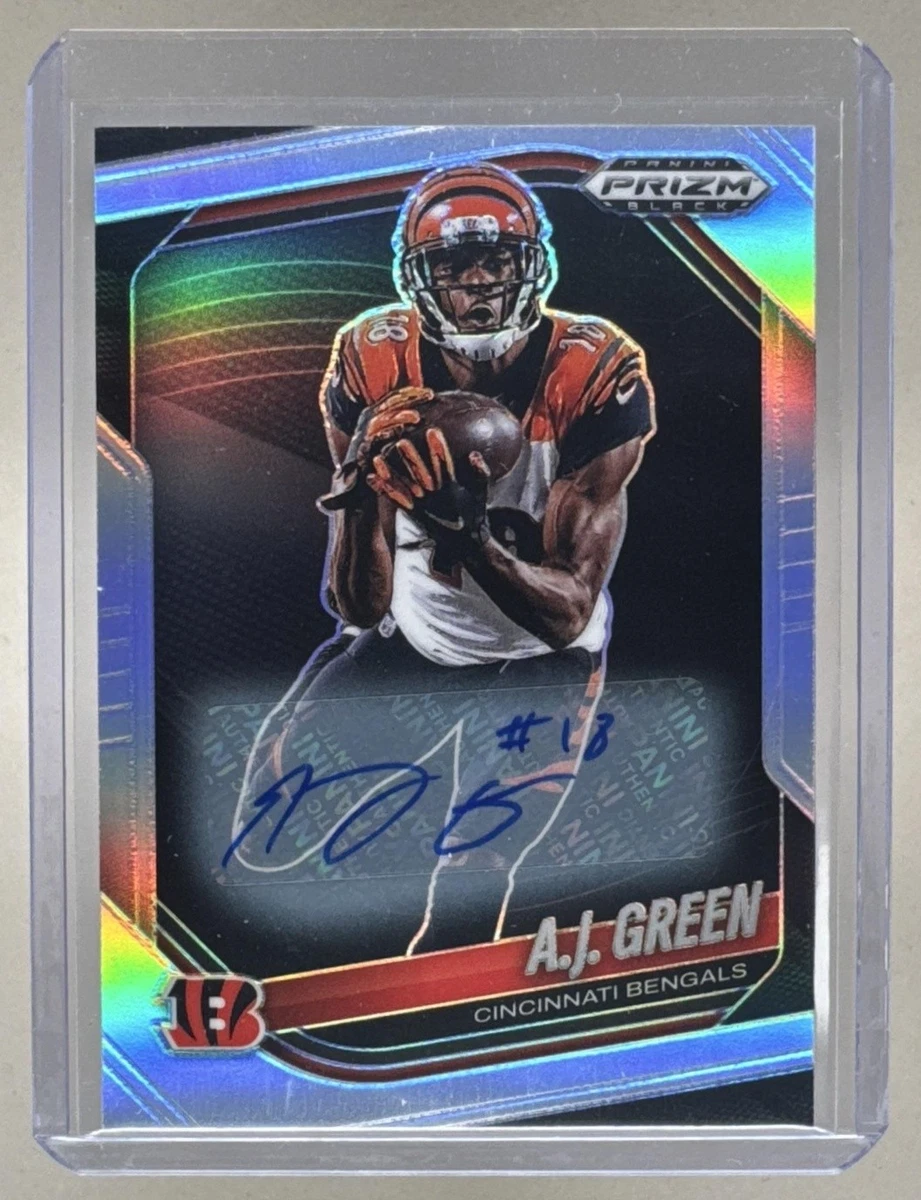 Football A.J. Green Autographed Sports Trading Card Singles for