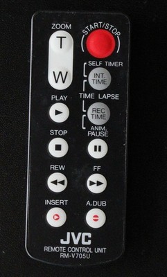 JVC Video Camcorder REMOTE CONTROL Unit RM-V705U Original OEM - Old Stock