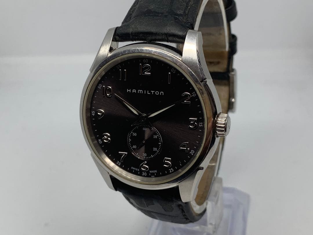 Hamilton Jazzmaster Thinline Petit Second Gray Me… - image 1