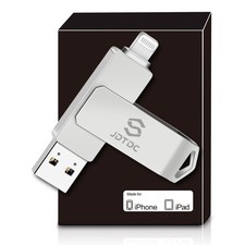 Genuine Apple MFi Certified iPhone USB Flash Drive 128GB - Real Capacity - No...