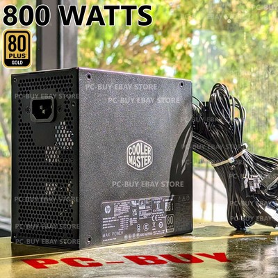 HP Omen Cooler Master 800w 80 Plus Gold ATX Power Supply PSU