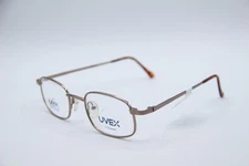 NEW UVEX HONEYWELL FC707 ANTIQUE BROWN AUTHENTIC EYEGLASSES 50-21