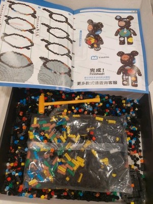 Winktoys Jinx Bear Building Blocks-Open Box Black Cosmic Bear