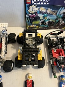 6 Vintage TECHNIC Vehicle & Minifigure Set # 8223 8230 8816 8207 8233 8239 Lot