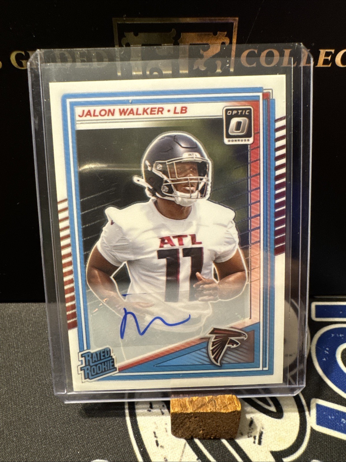 2025 Donruss Optic- Jalon Walker Optic Holo Autos /350 (RC) (AU) #290