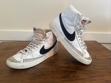 Nike Blazer Mid 77 Women s White Black CZ1055-100 Sneakers Shoes - Size 10
