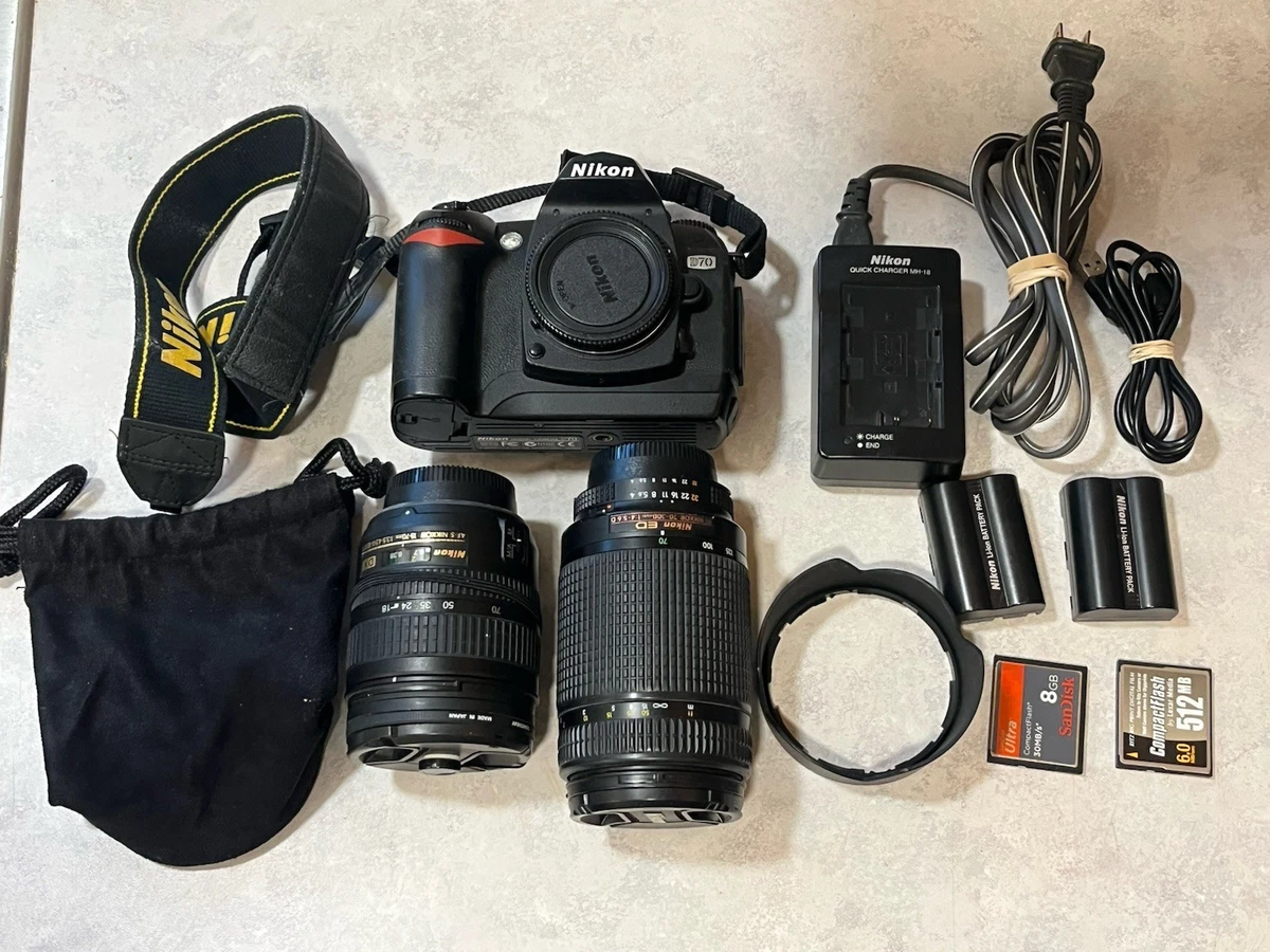Nikon D70 Digital SLR Cameras for Sale | Shop New & Used Digital