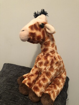 Weiche Floppy Giraffe 12 Zoll Wild Republic Stofftier Plüsch Beanie Tröster EXC