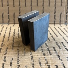 2 PCS 3/4 X 3 Flat Steel Bar 4" Long Plate Blacksmith Welding Bracing