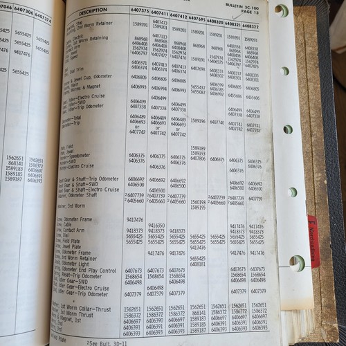 1964 Buick And Riviera Speedometer Odometer AC# 6407741 - Rebuild Parts NOS - Picture 8 of 8