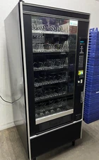 Crane National 158 (4 Wide)Snack Vending Machine w/LED and $1's & $5's C.C.Ready