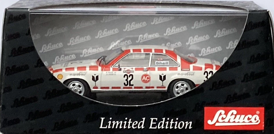 1/43 Schuco 02778 L/E Opel Commodore B GS/E 1973 Spa 24 horas #32 Tricot/Haxne  Foto 2 de 4