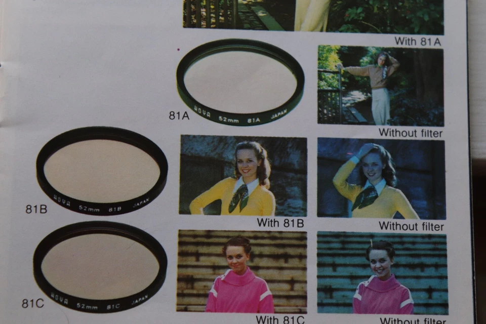 NOS Rokunar 48mm 81B Warm FILTER Japan 48mm 81B Warm Light Balancing Filter-Mint - Image 3 of 4