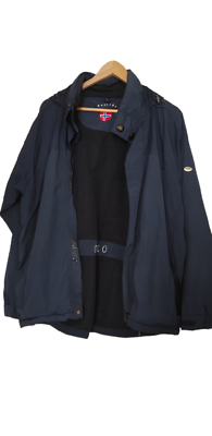 VTG Bayside Equipment Gortex Insulated Full Zip Rain Navy Men's