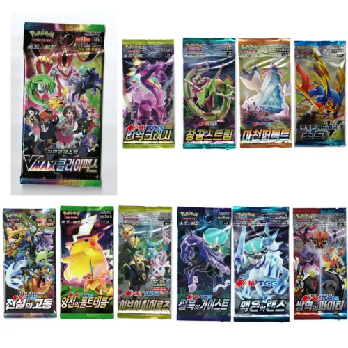 Pokemon Korean Sealed Booster 1 Pack - Universe Eevee Heroes 151 Climax treasure