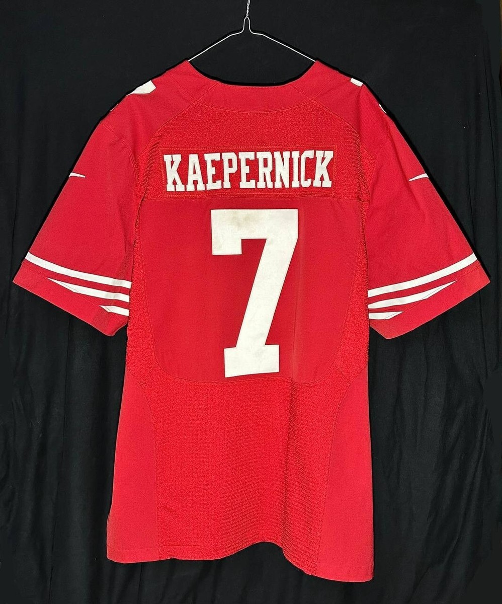 San Francisco 49ers キャパニック ジャージ S Nike NFL Colin Kaepernick #7 On Field Jersey San Francisco 49ers