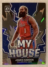 2022-23 Panini Donruss Optic #5 James Harden My House Holo Prizm - 76ers
