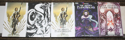 Magic The Hidden Planeswalker #4 FIVE COVER SET - A-C, FOC, 1:10 Virgin Variant