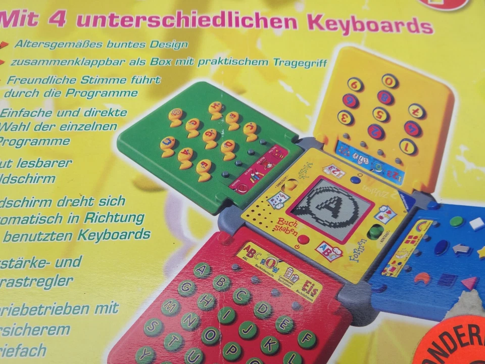 Keyboard PC Spiel Lerncomputer Kinder Lernen Computer 90er Ravensburger NEU - Bild 2 von 4
