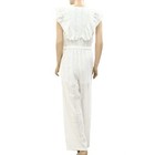 Urban Outfitters Magnolia Eyelet Embroidered Jumpsuit Dress White CottonS 205857 — photo 8