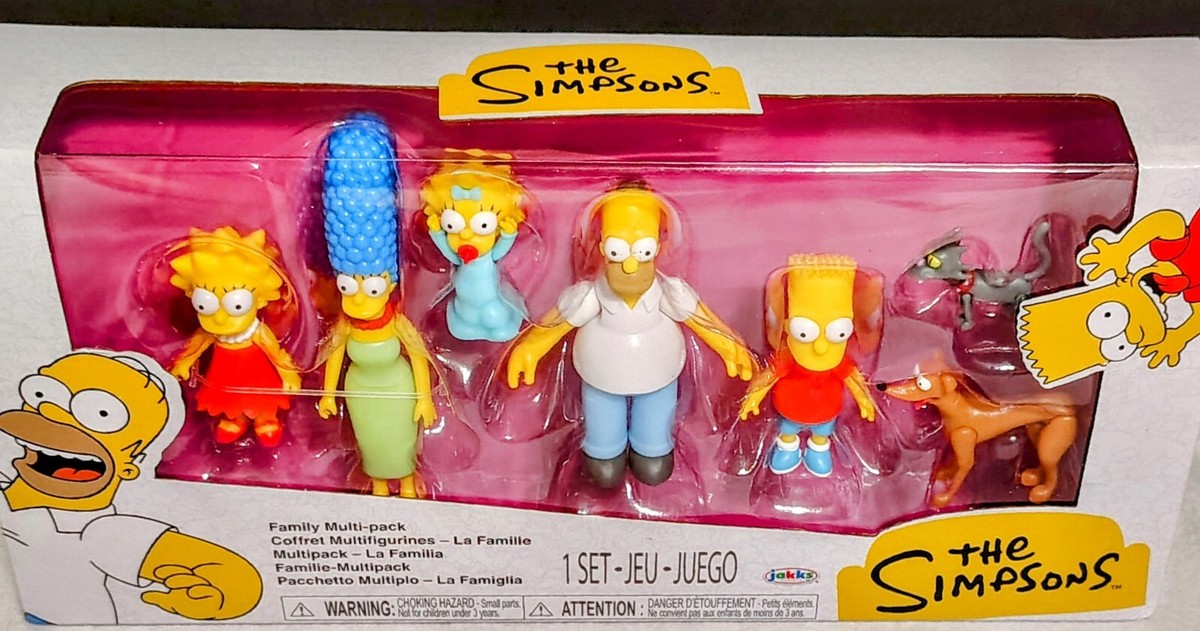 The Simpsons family フィギュアセット 7体 The Simpsons Family 7-Piece Figures Multi Pack Set