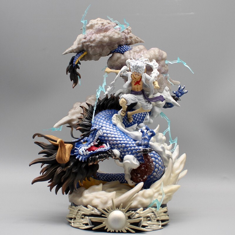 【廃盤品】ONE PIECE STATUE 胸像　フィギュア5体セット New G5 Studio One Piece statue Monkey D Luffy Nica Teach