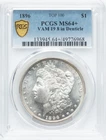 1896 Morgan Silver $1 Dollar VAM 19 8 in Denticle PCGS MS64+