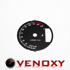 Kawasaki Z1000 2007-2009 Tachoscheiben Tacho SCHWARZ