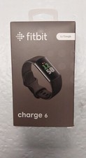 Fitbit Charge 6 G3MP5 Health Tracker Obsidian Band SCRATCHED  Black