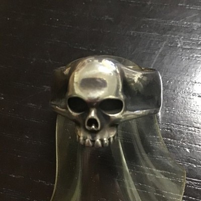 Bedwin & The Heartbreakers Skull Ring Brooke US9 SV925 | eBay