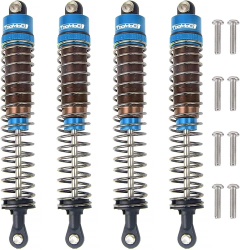 100mm 1/10 RC Oil Shock Absorber Kit for TRX4/Axial Buggy Car Upgrade - Picture 2 of 6
