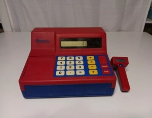 Electronic Toy Learning Resources Pretend & Play Calculator Cash Register Kids 