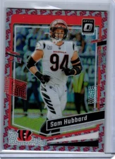 Panini Optic Sam Hubbard 100 Emoji SSP Case Hit