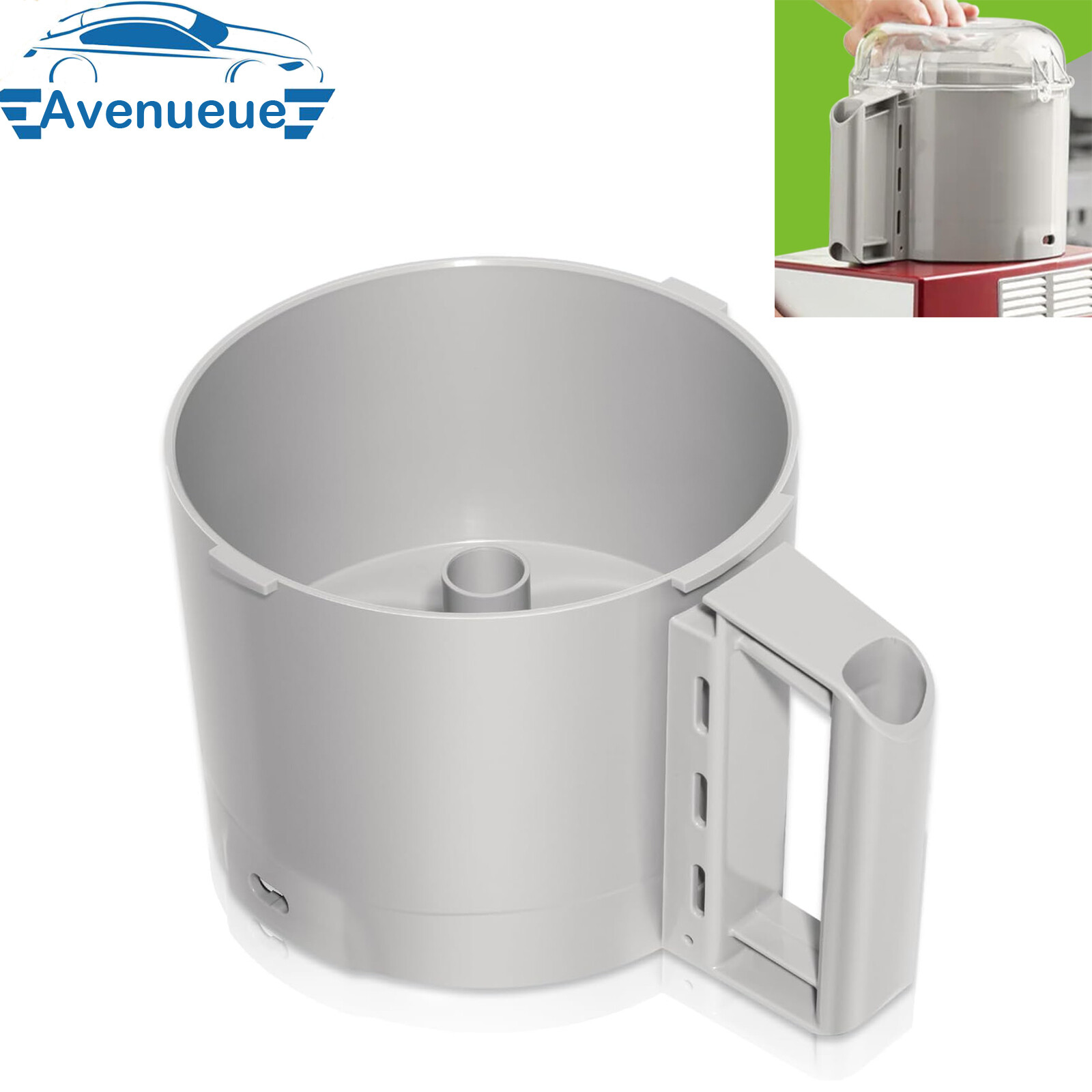 112204S Cutter Bowl Replace for Robot Coupe R2 R2B R2N R2 Dice Food Processor