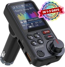 Transmisor De Audio FM Para Auto Bluetooth 5.0 USB Receptor Radio For Carro NEW