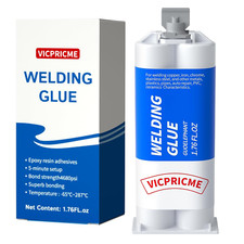 Metal Glue1.76Oz 2 Part Epoxy Ab Glue Heary Duty Weld Best Strongest Glue All