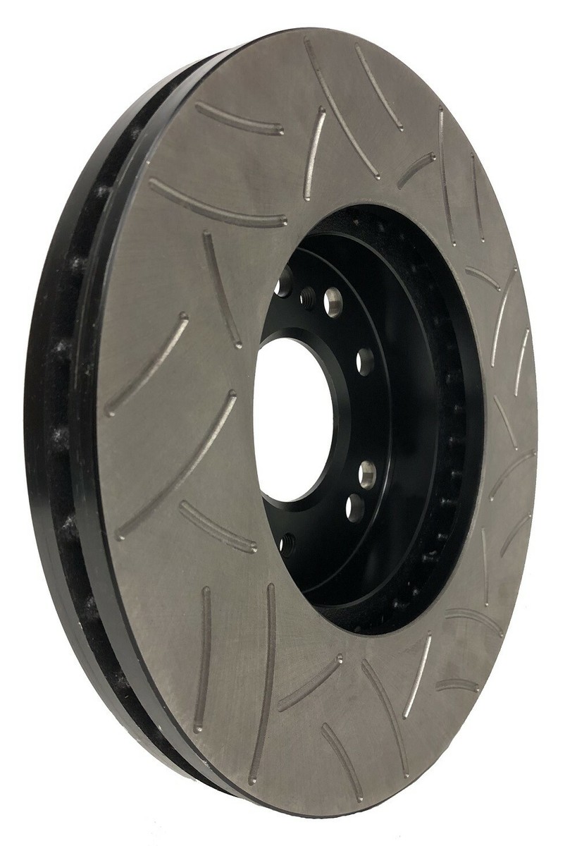 FRONT BRAKENETIC Premium GT Slot Brake Rotors 30mm Z32 300ZX