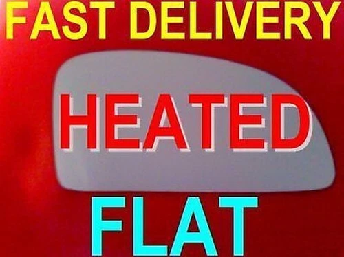 FITS HYUNDAI GETZ 02-09 DOOR WING MIRROR GLASS FLAT HEATED ESPEJO RIGHT OR LEFT