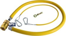 Yellow Cater Flex Catering Gas Hose for Commercial Oven Cooker Restaurant Cafe